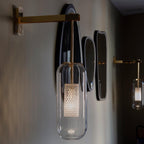 Jovara Glass Wall Light-Moonnatur