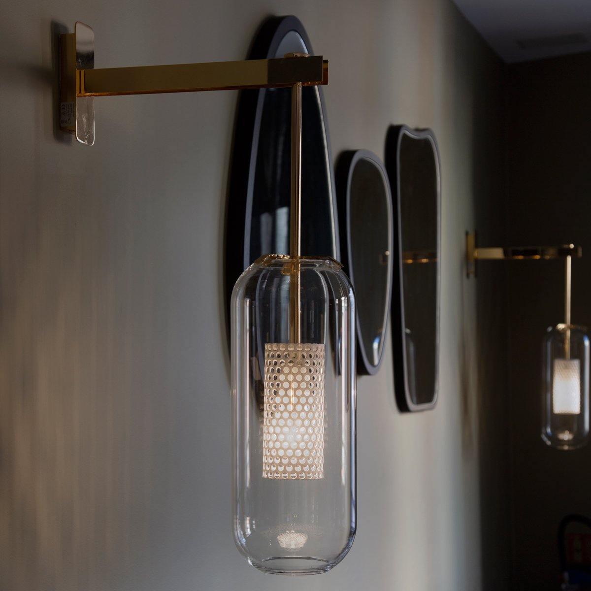Jovara Glass Wall Light-Moonnatur