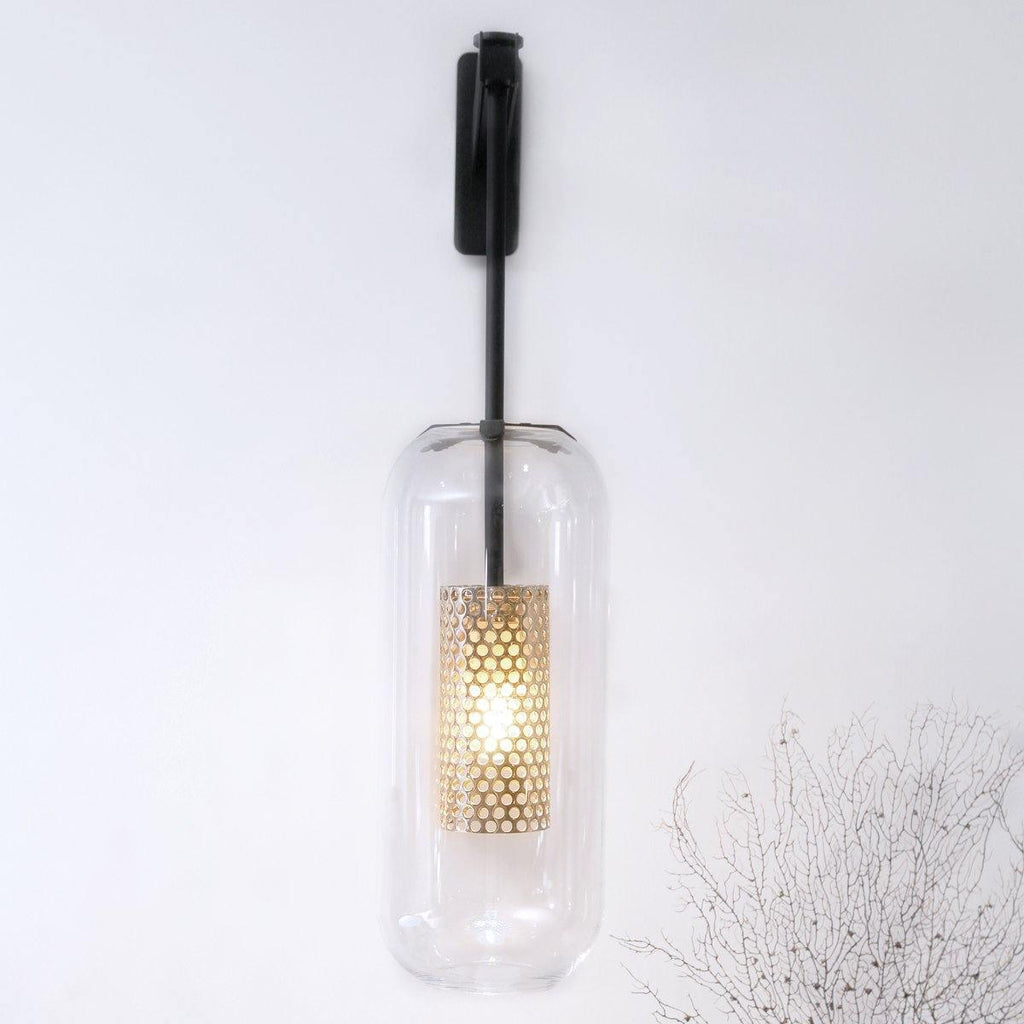 Jovara Glass Wall Light-Moonnatur