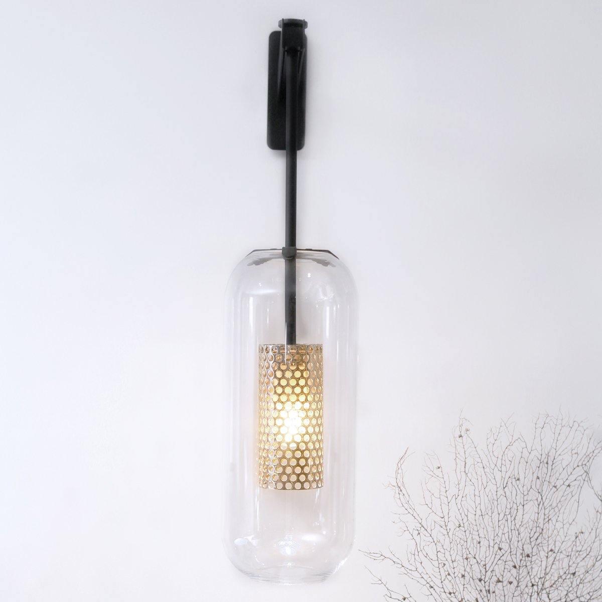 Jovara Glass Wall Light-Moonnatur
