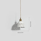 Rowenwyn Ceramic Pendant Light-Moonnatur