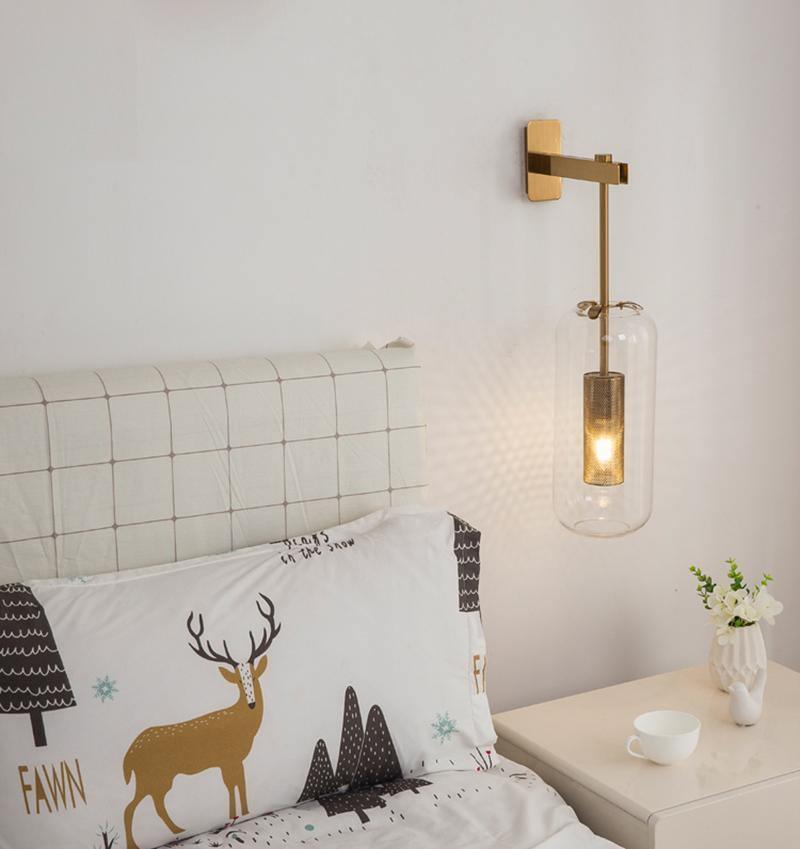 Jovara Glass Wall Light-Moonnatur