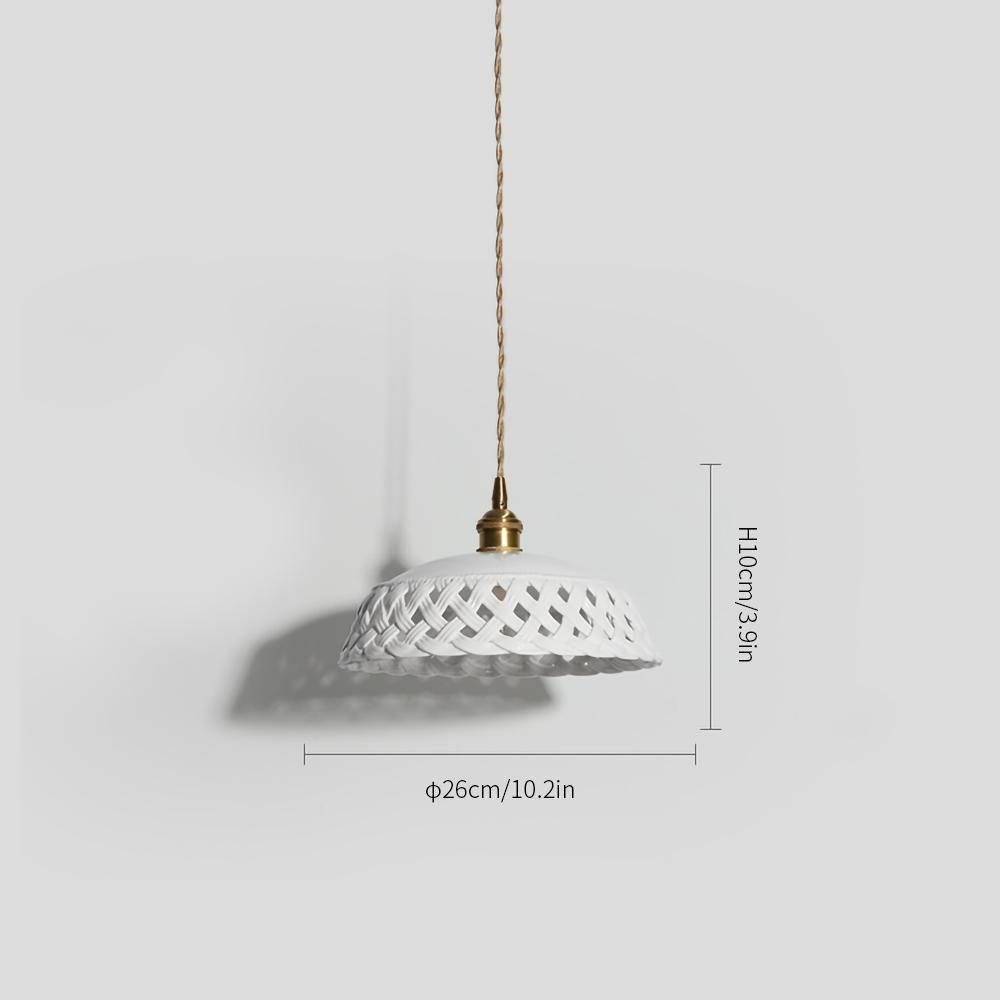 Rowenwyn Ceramic Pendant Light-Moonnatur