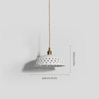 Rowenwyn Ceramic Pendant Light-Moonnatur