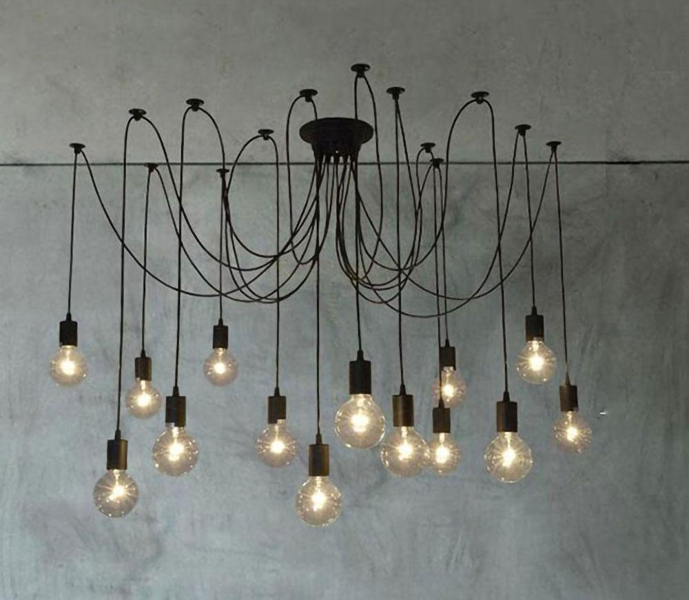 Haverlyn Metal Chandelier-Moonnatur