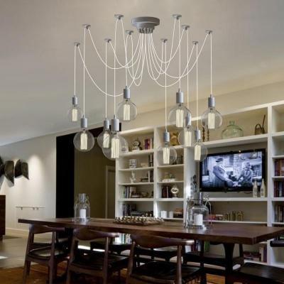 Haverlyn Metal Chandelier-Moonnatur
