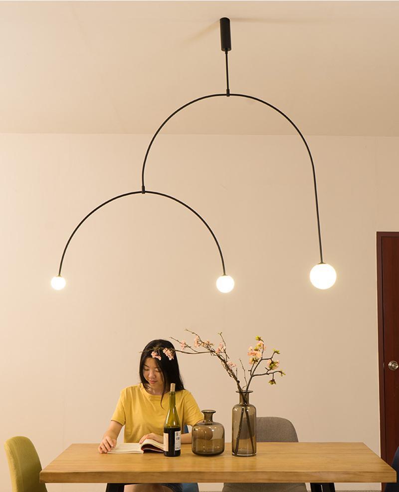 Brackwyn Glass Chandelier-Moonnatur