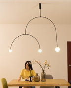 Brackwyn Glass Chandelier-Moonnatur