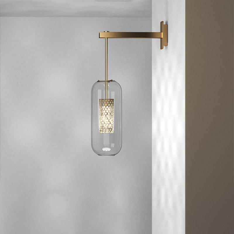 Jovara Glass Wall Light-Moonnatur