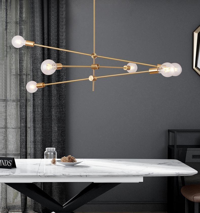 Ferrowlynne Glass Chandelier-Moonnatur