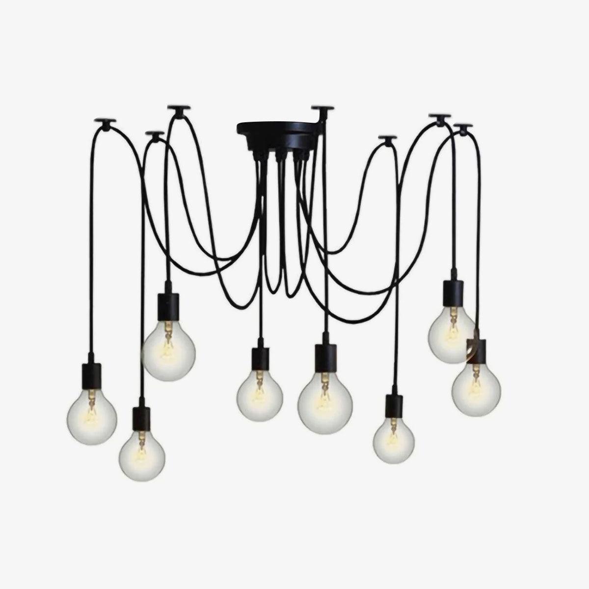 Haverlyn Metal Chandelier-Moonnatur