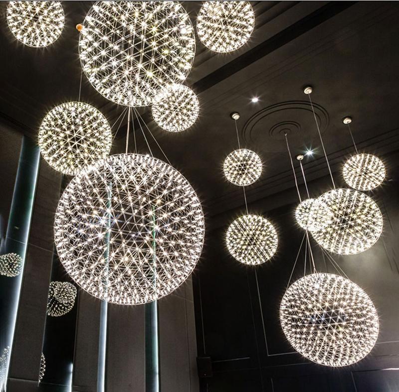 Celyneth Stainless Steel Pendant Light-Moonnatur