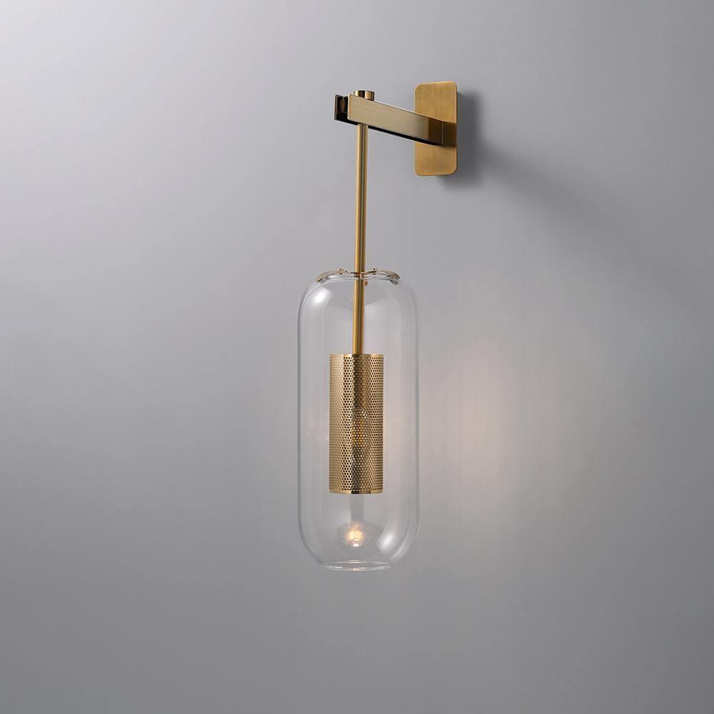 Jovara Glass Wall Light-Moonnatur