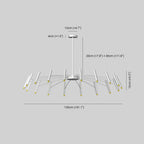 Penrelheath Metal Chandelier-Moonnatur