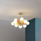 Faldenley Glass Chandelier-Moonnatur
