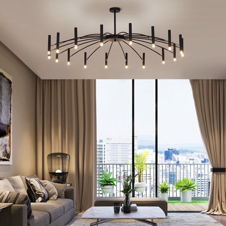 Penrelheath Metal Chandelier-Moonnatur