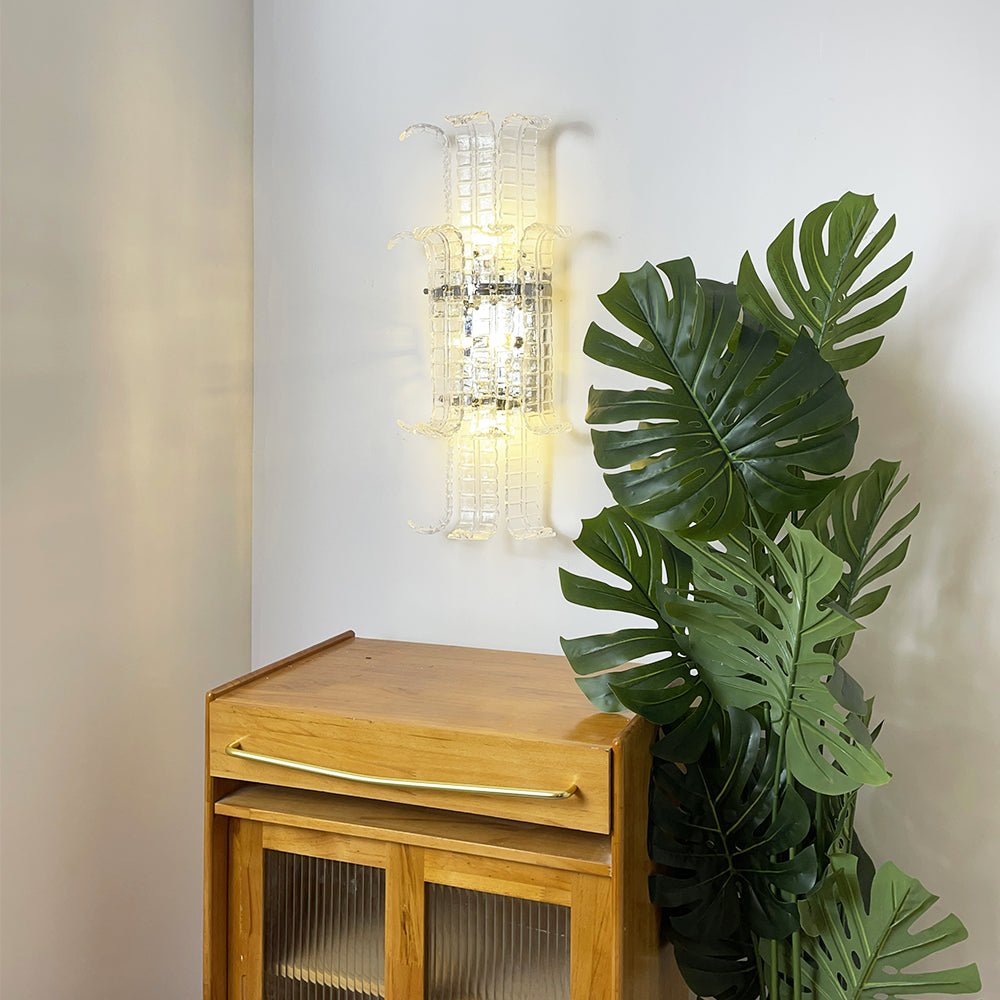 Kenrenholm Glass Wall Light-Moonnatur