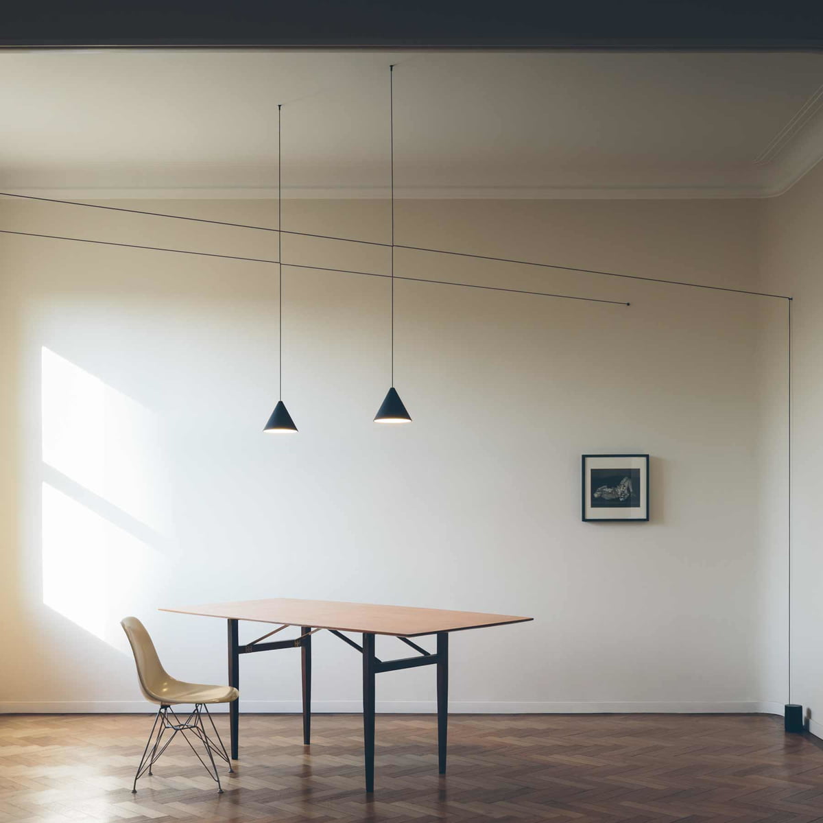 Kellisse Plastic Pendant Light-Moonnatur