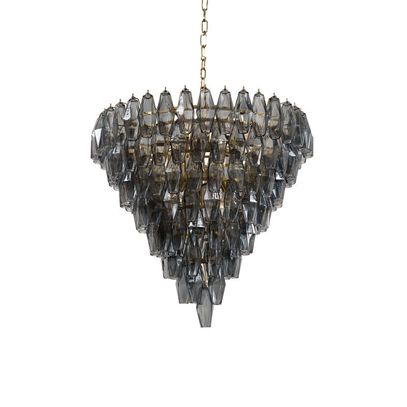 Oreneth Glass Chandelier-Moonnatur