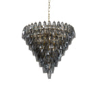 Oreneth Glass Chandelier-Moonnatur