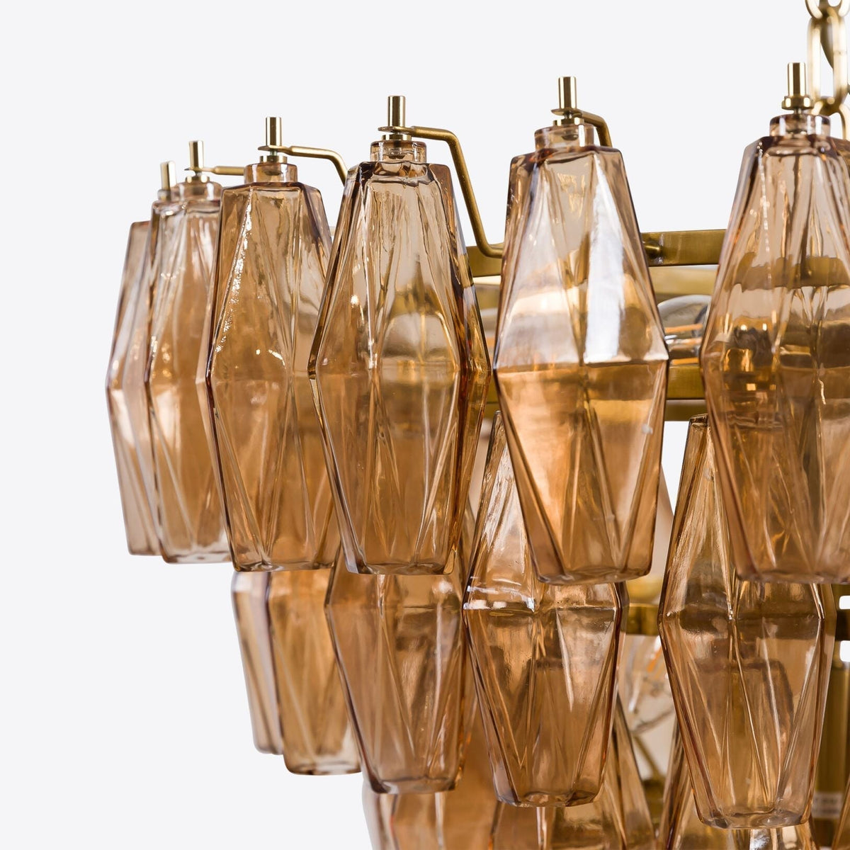 Oreneth Glass Chandelier-Moonnatur