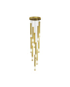 Farenelle Glass Chandelier-Moonnatur