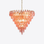 Oreneth Glass Chandelier-Moonnatur
