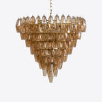 Oreneth Glass Chandelier-Moonnatur