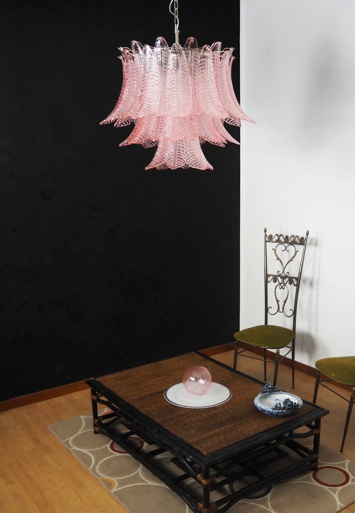 Selvenelis Glass Chandelier-Moonnatur