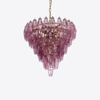 Oreneth Glass Chandelier-Moonnatur