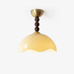 Temira Glass Ceiling Lamp-Moonnatur