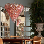 Oreneth Glass Chandelier-Moonnatur