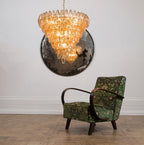 Oreneth Glass Chandelier-Moonnatur