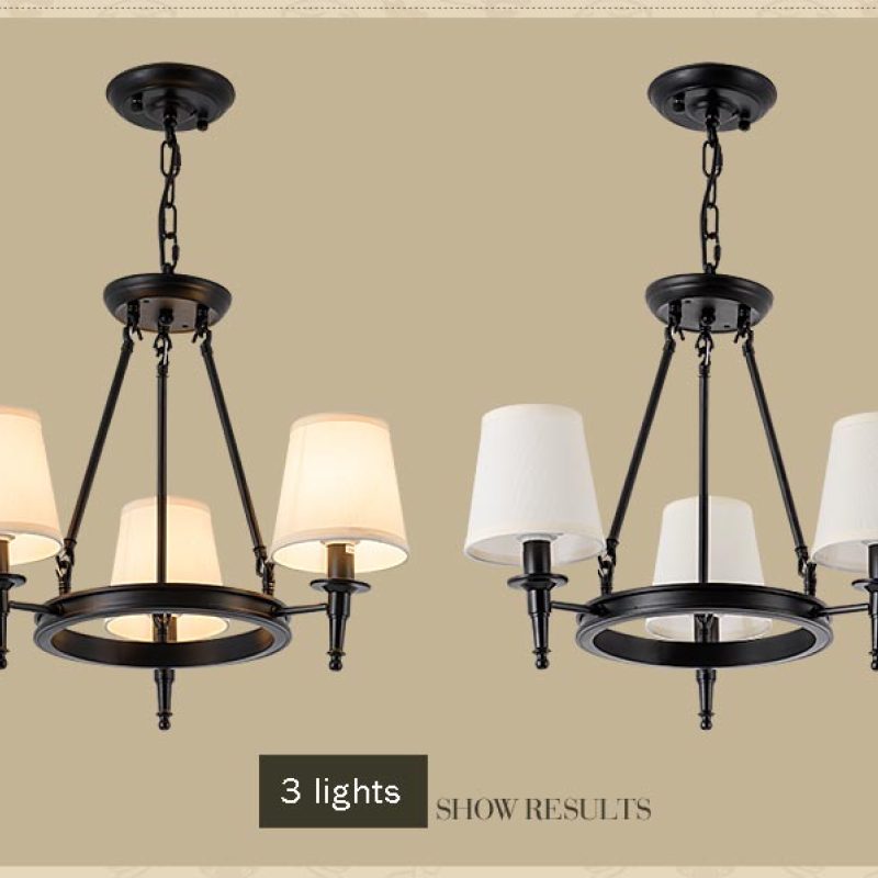 Jorrenoria Fabric Chandelier-Moonnatur