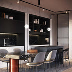 Kilvenlyn Metal Pendant Light-Moonnatur