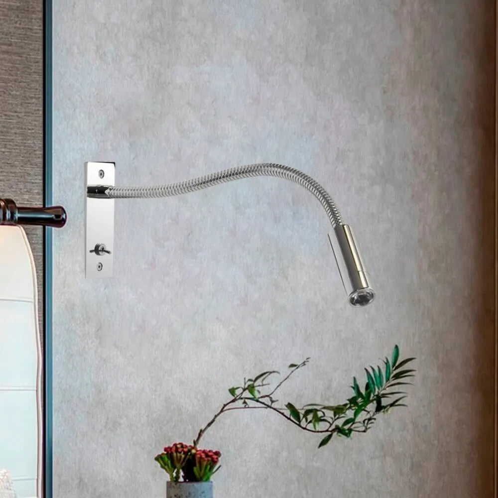 Vynex Minimalist Reading Adjustable Spotlight Wall Lamp - Neutralighting