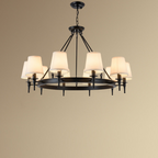 Jorrenoria Fabric Chandelier-Moonnatur