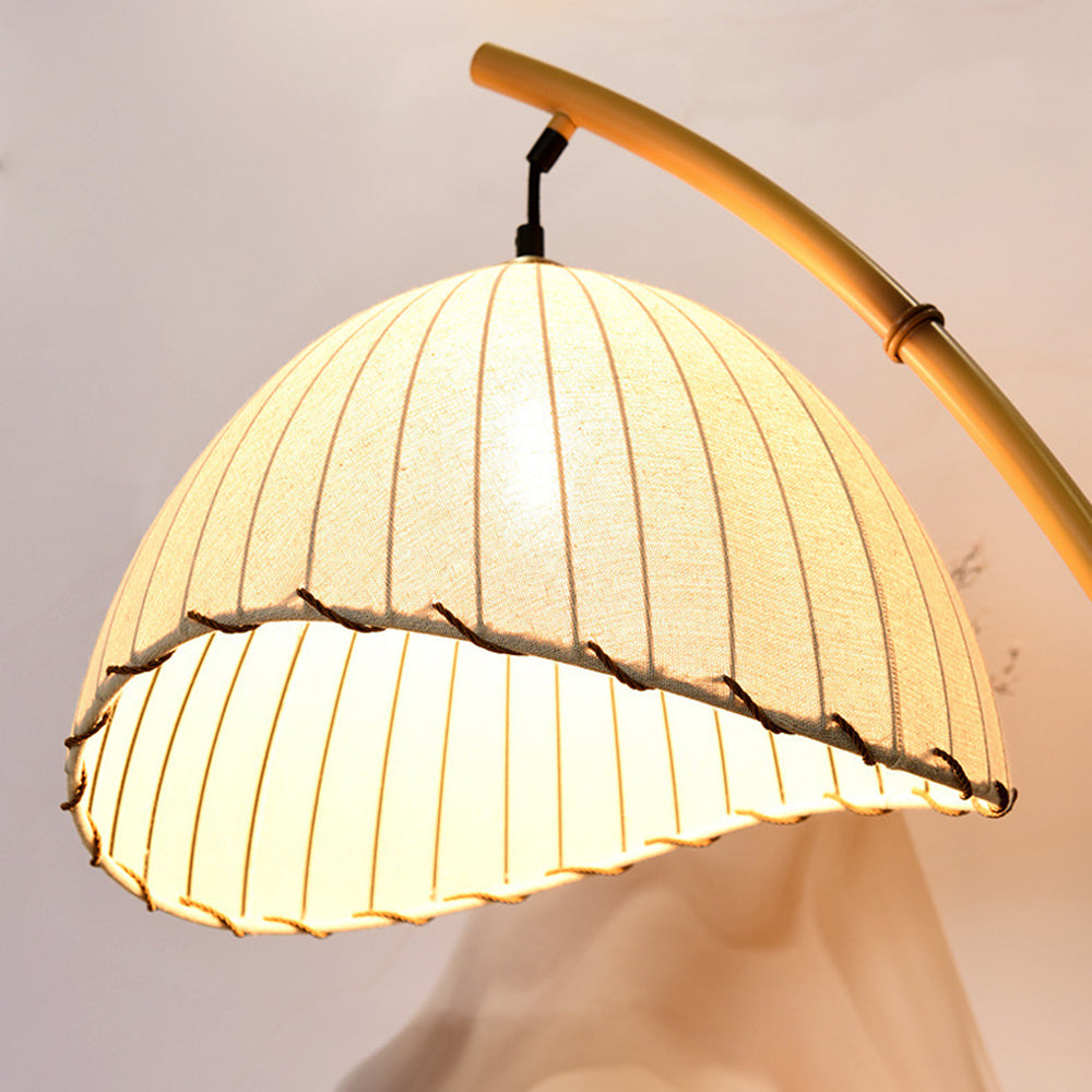 Yardenorie Fabric Floor Lamp-Moonnatur
