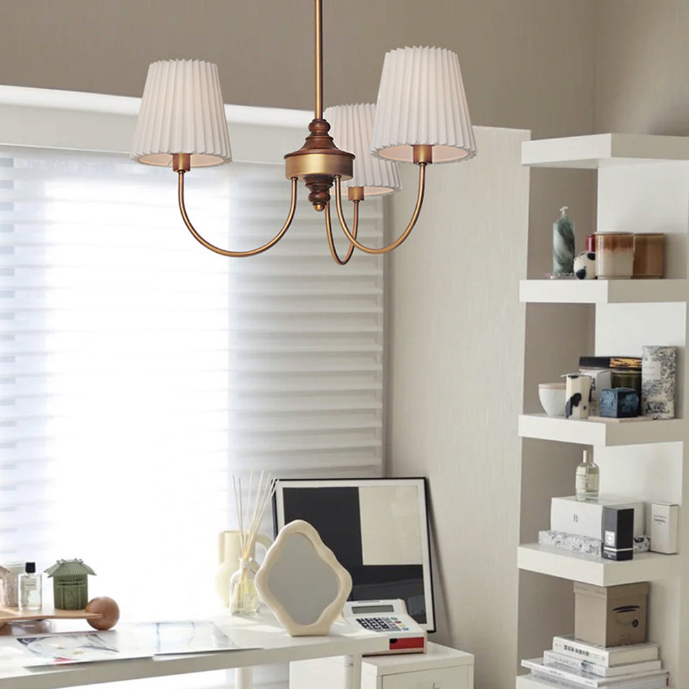 Harvenaria Fabric Chandelier-Moonnatur