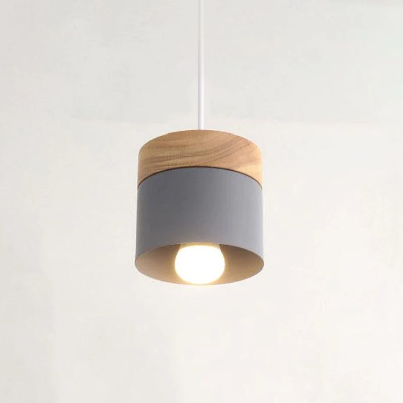 Hadrenash Wood Pendant Light-Moonnatur