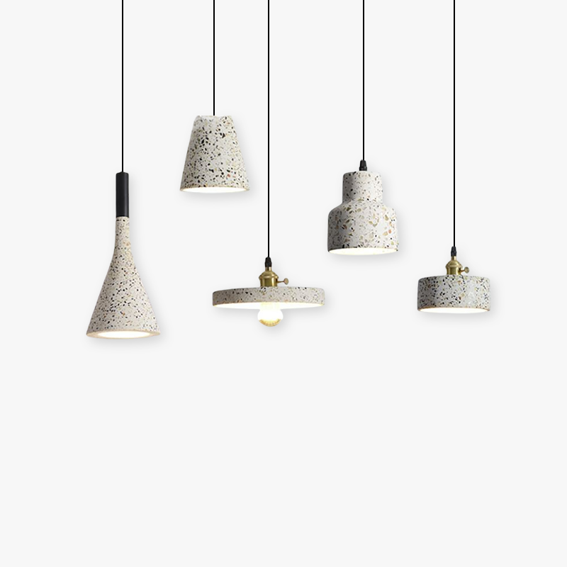 Garnellark Stone Pendant Light-Moonnatur