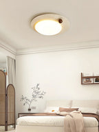 Osweneth Travertine Ceiling Light-Moonnatur