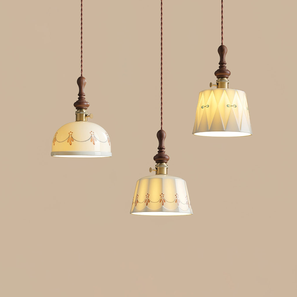 Darnelelle Ceramic Pendant Light-Moonnatur