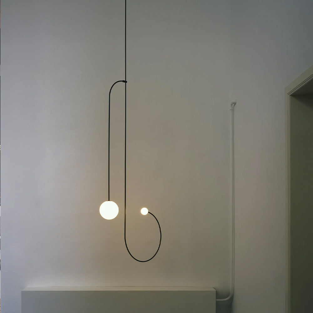 Kilvenlyn Metal Pendant Light-Moonnatur