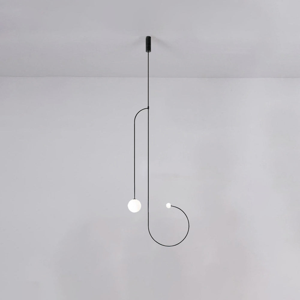 Kilvenlyn Metal Pendant Light-Moonnatur