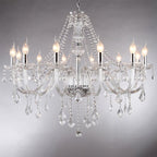 Langreneth Glass Chandelier-Moonnatur