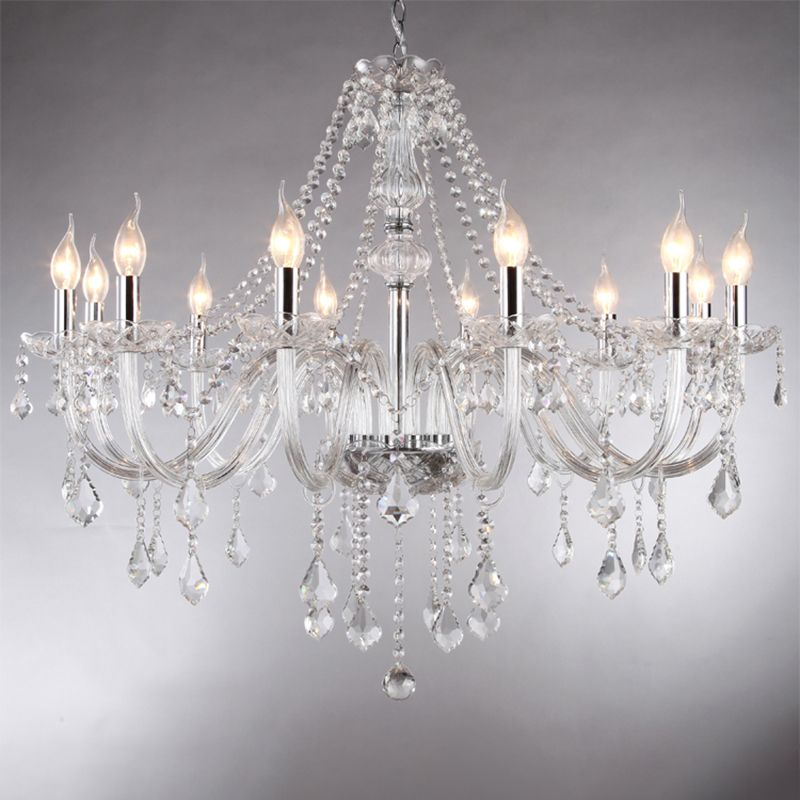 Langreneth Glass Chandelier-Moonnatur