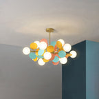 Faldenley Glass Chandelier-Moonnatur