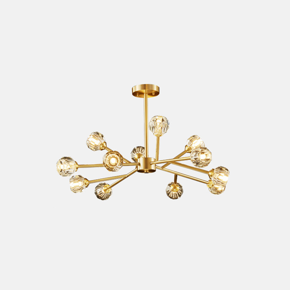 Finverley Crystal Pendant Light-Moonnatur