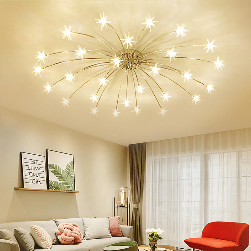 Lorreniel Glass Ceiling Light-Moonnatur